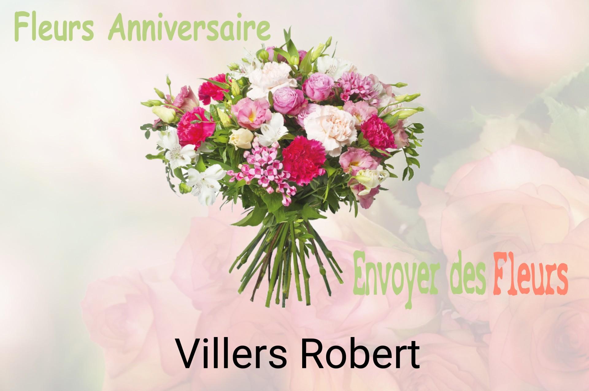 Bouquet de fleurs d’anniversaire livré à Villers-Robert