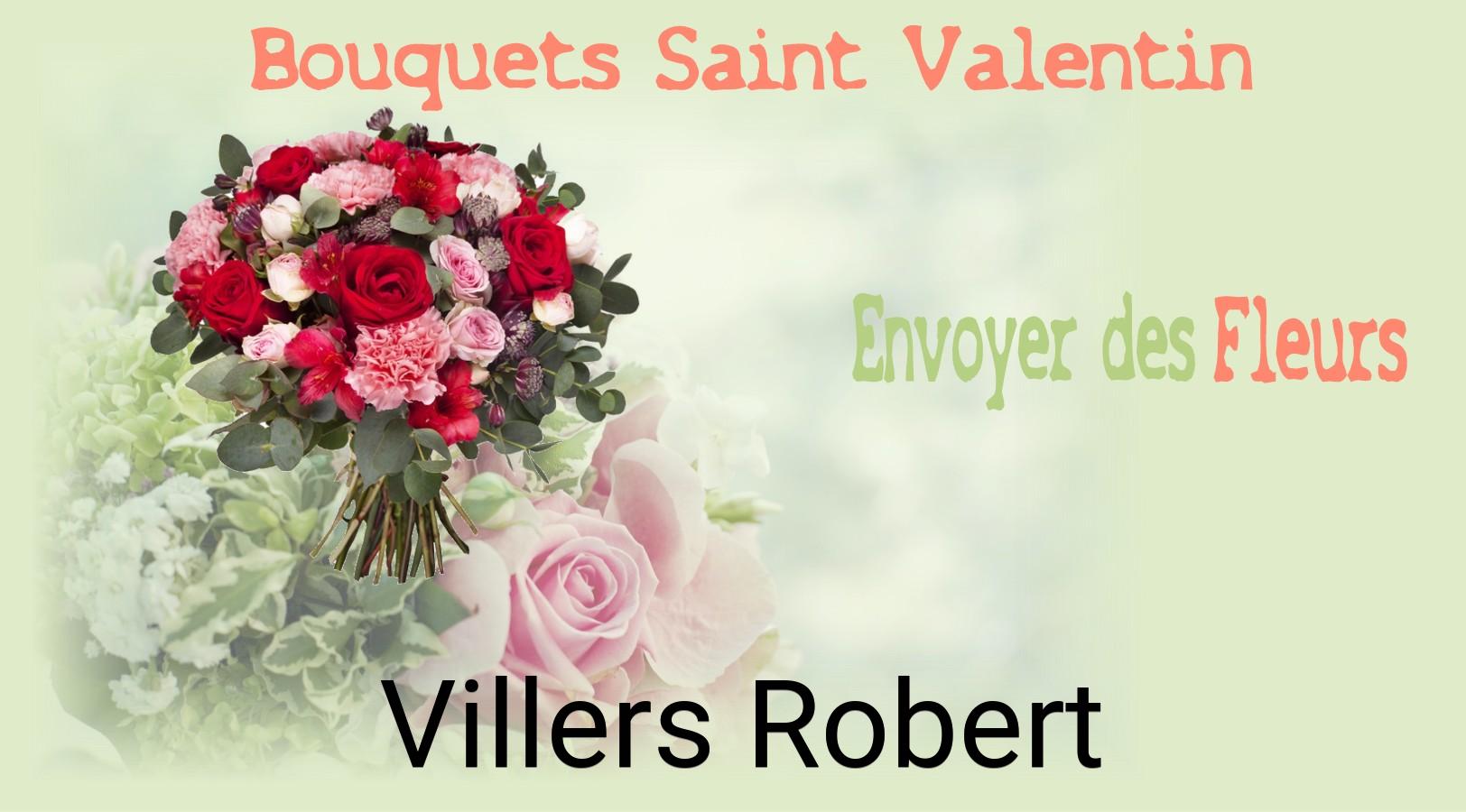 Roses de Saint-Valentin livrées à Villers-Robert